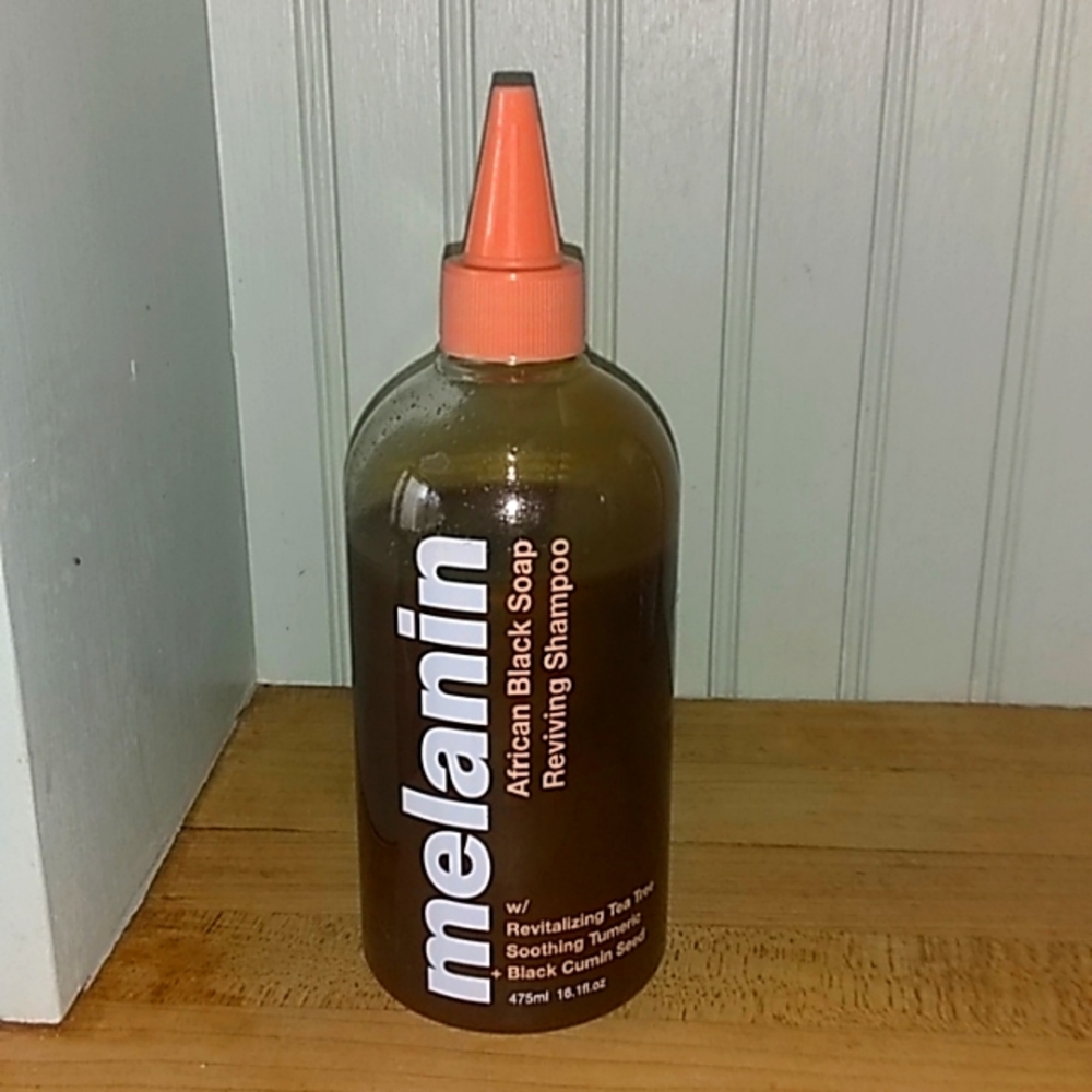 Melanin African Black Soap Shampoo